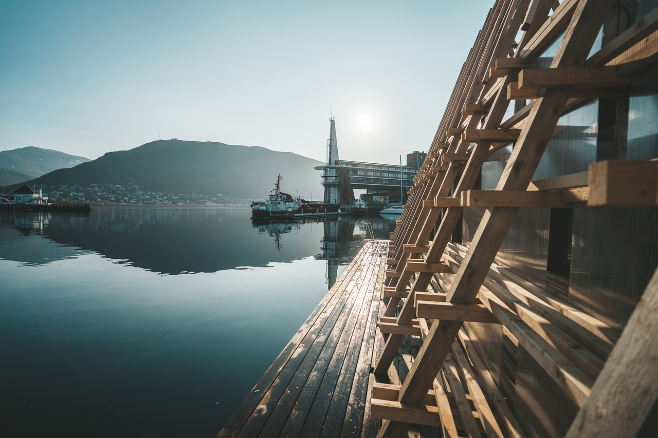 Luxury floating sauna opens in Norway