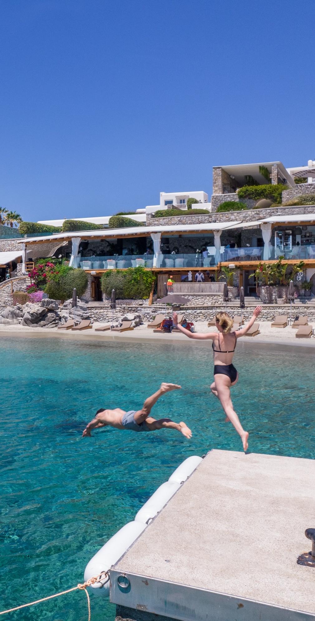 111Skin partners with Santa Marina, Mykonos