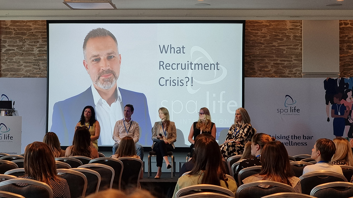 A panel discussion at Spa Life 2022 examined the issue of spa recruitment and retention