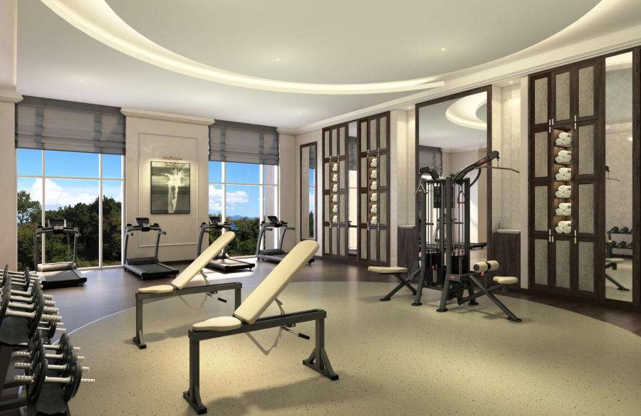 Fitness centre at The Ritz-Carlton, Amman