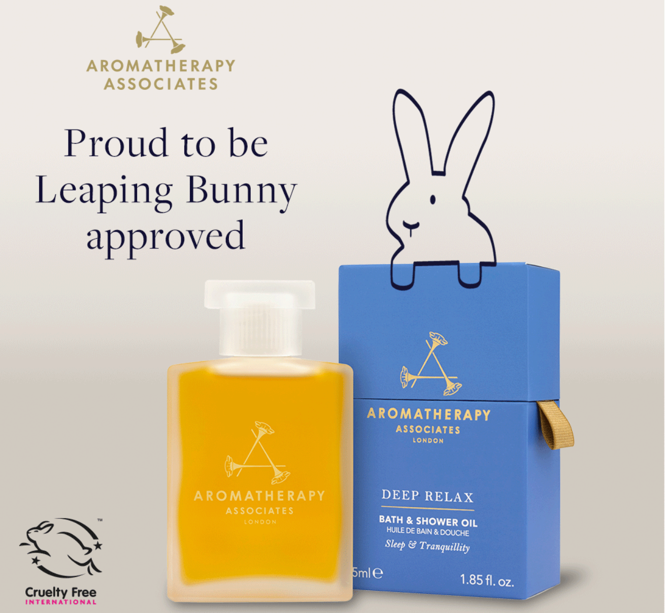 Aromatherapy Associates Leaping Bunny