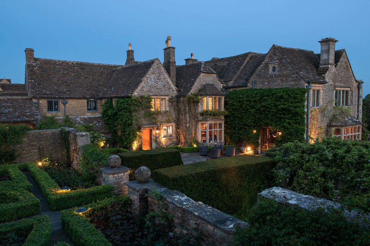 Whatley Manor by night