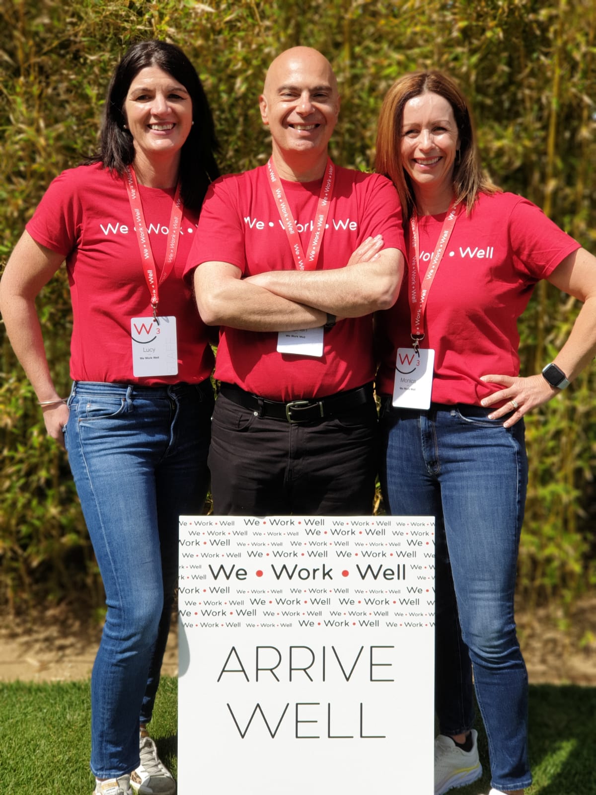 Lucy Hugo, Founder, Stephen Pace Bonello (event director W3Spa EMEA) and Monica Helmstetter (founder)