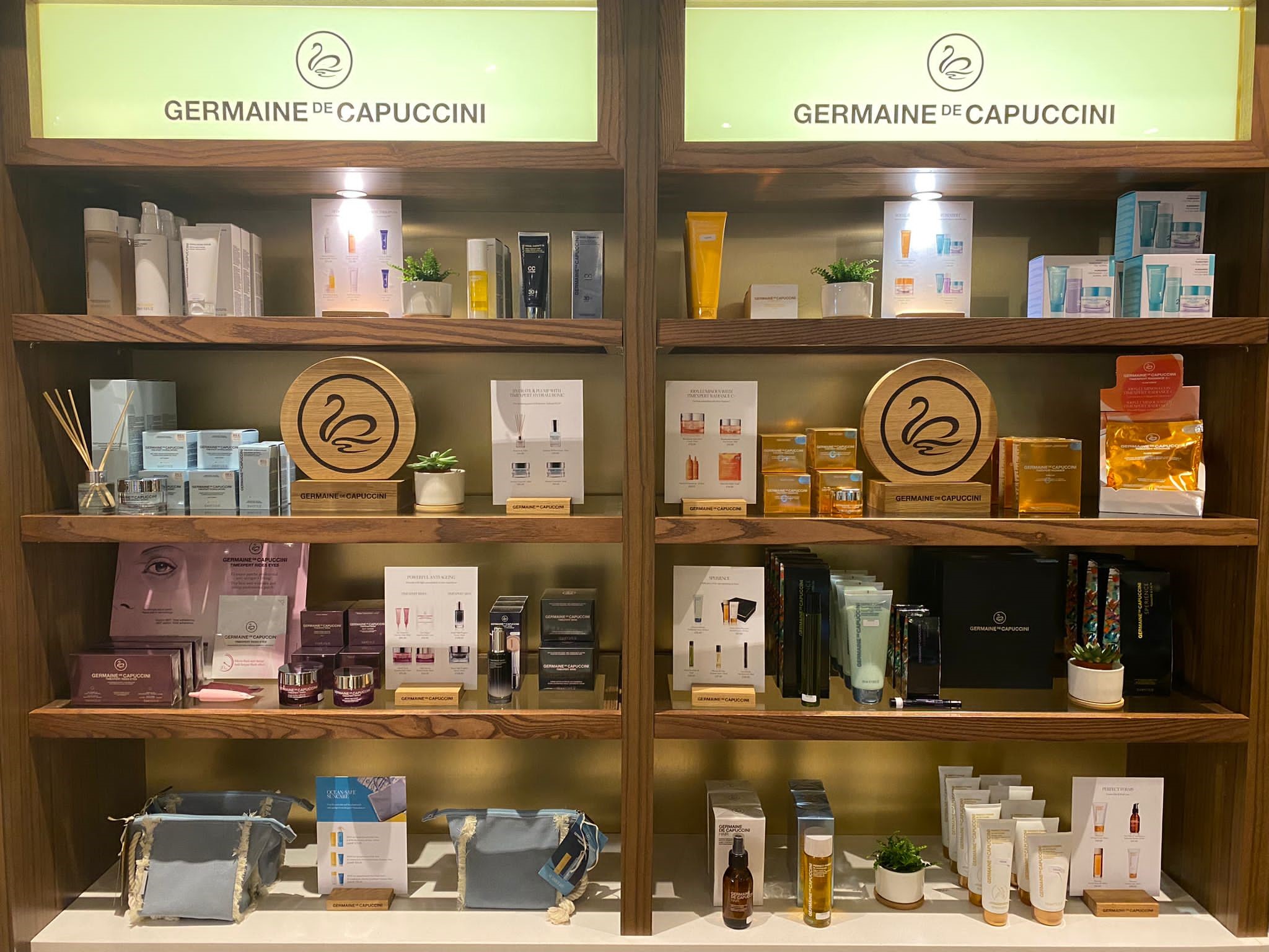 A range of Germaine de Capuccini products