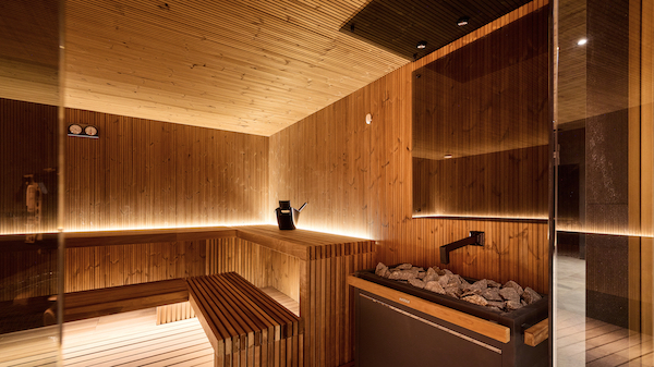 Sauna in a Serbian Spa