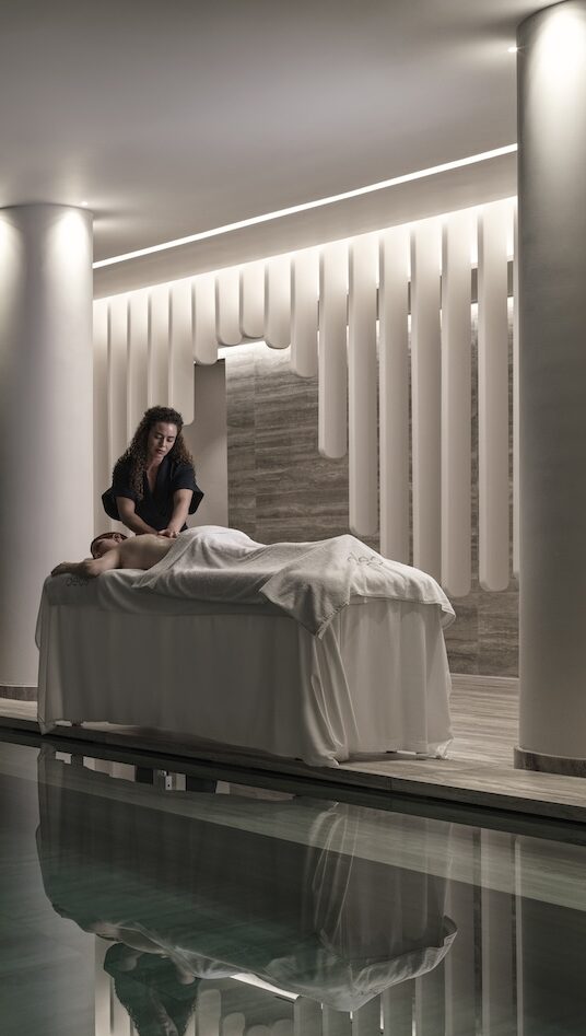 Deos, Mykonos opens with five treatment room Sana Spa