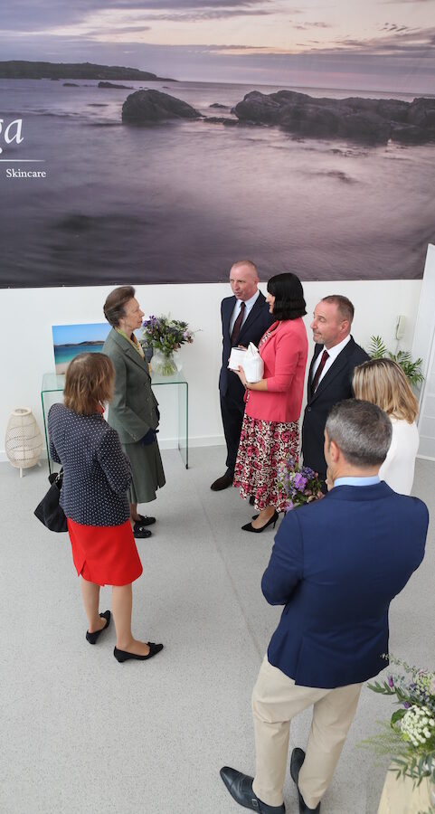 ishga welcomes the Princess Royal to Scottish headquarters
