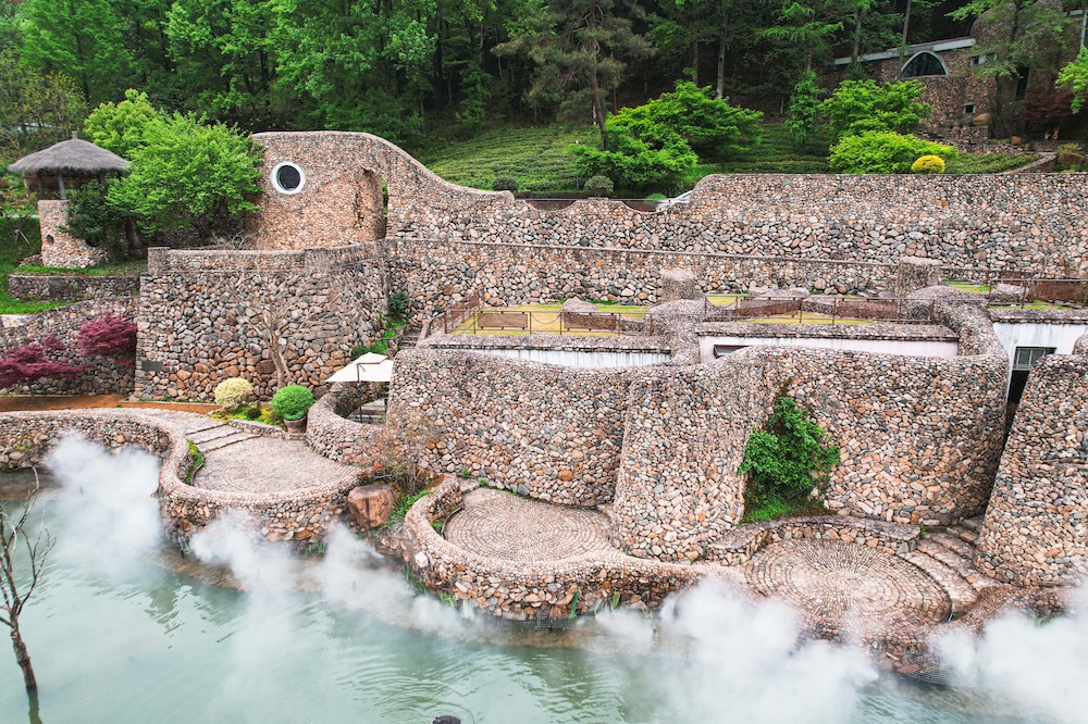 A luxury hotel in Anji Stone Valley China