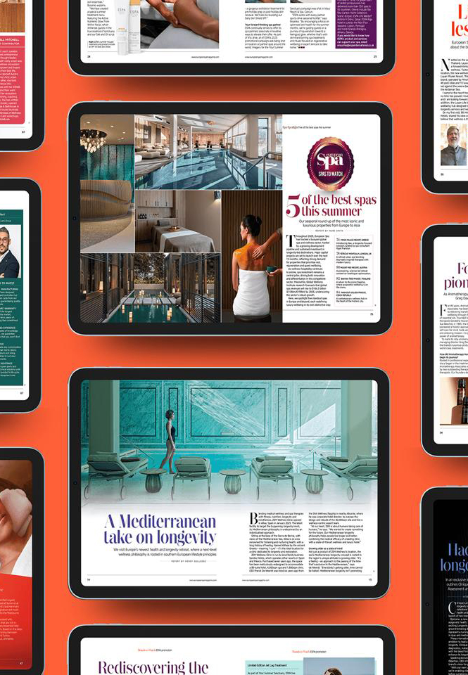 Find out what’s inside the summer 2025 edition of European Spa magazine