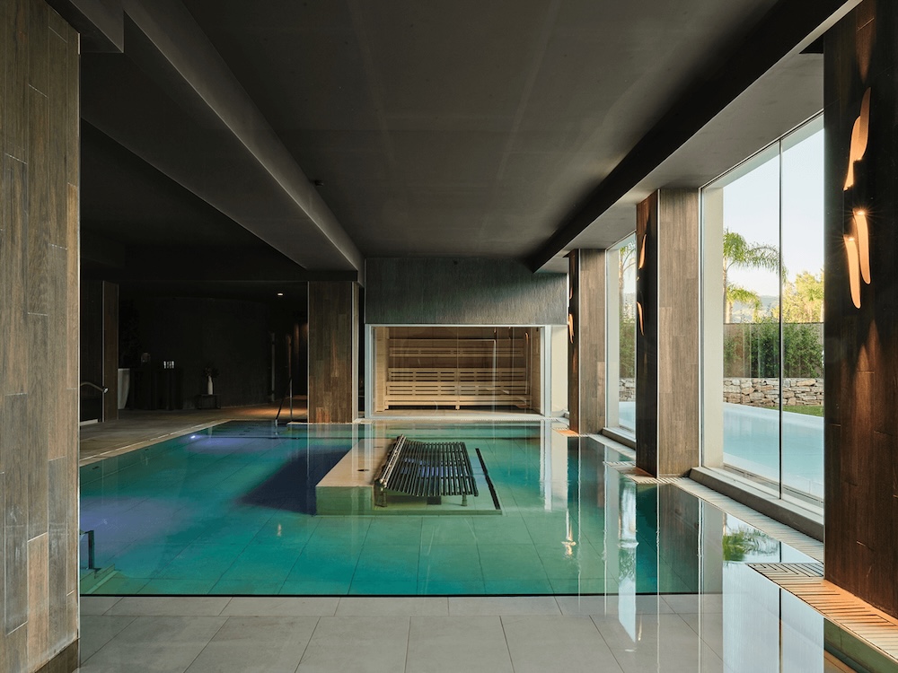 A spa vitality pool