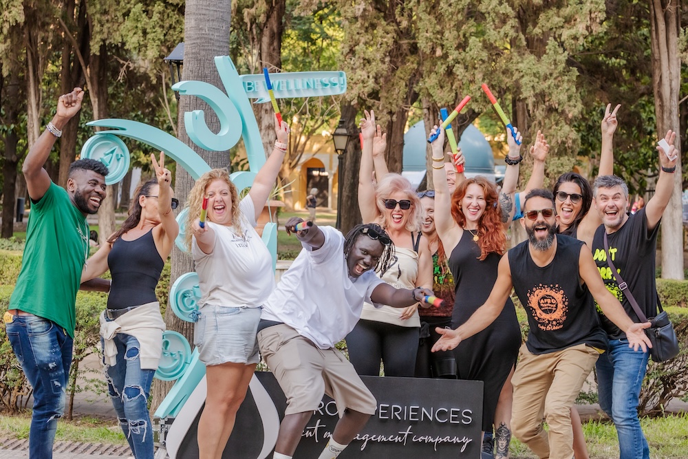 Group of people celebrating World Wellness Weekend