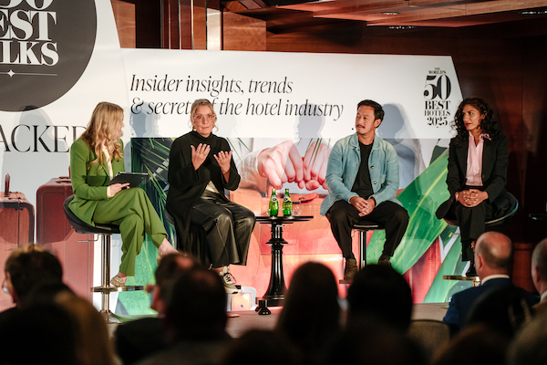 Anna Bjurstam, wellness pioneer & senior strategic advisor, Six Senses & Raison d’Etre,; Ronald Akili, founder of Desa Potato Head and Sonal Uberoi, wellness business coach and founder of Spa Balance Consulting