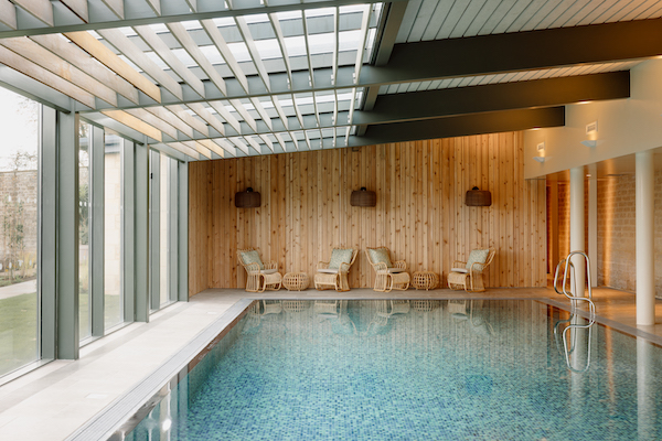 Indoor Swimming pool at Wooley Grange