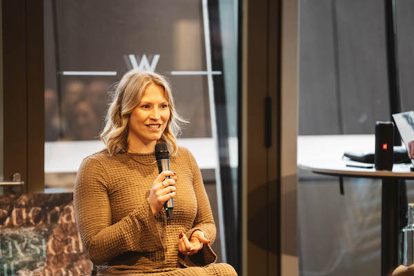 Samantha Kinghorn OBE at ishga Conference W Hotel Edinburgh