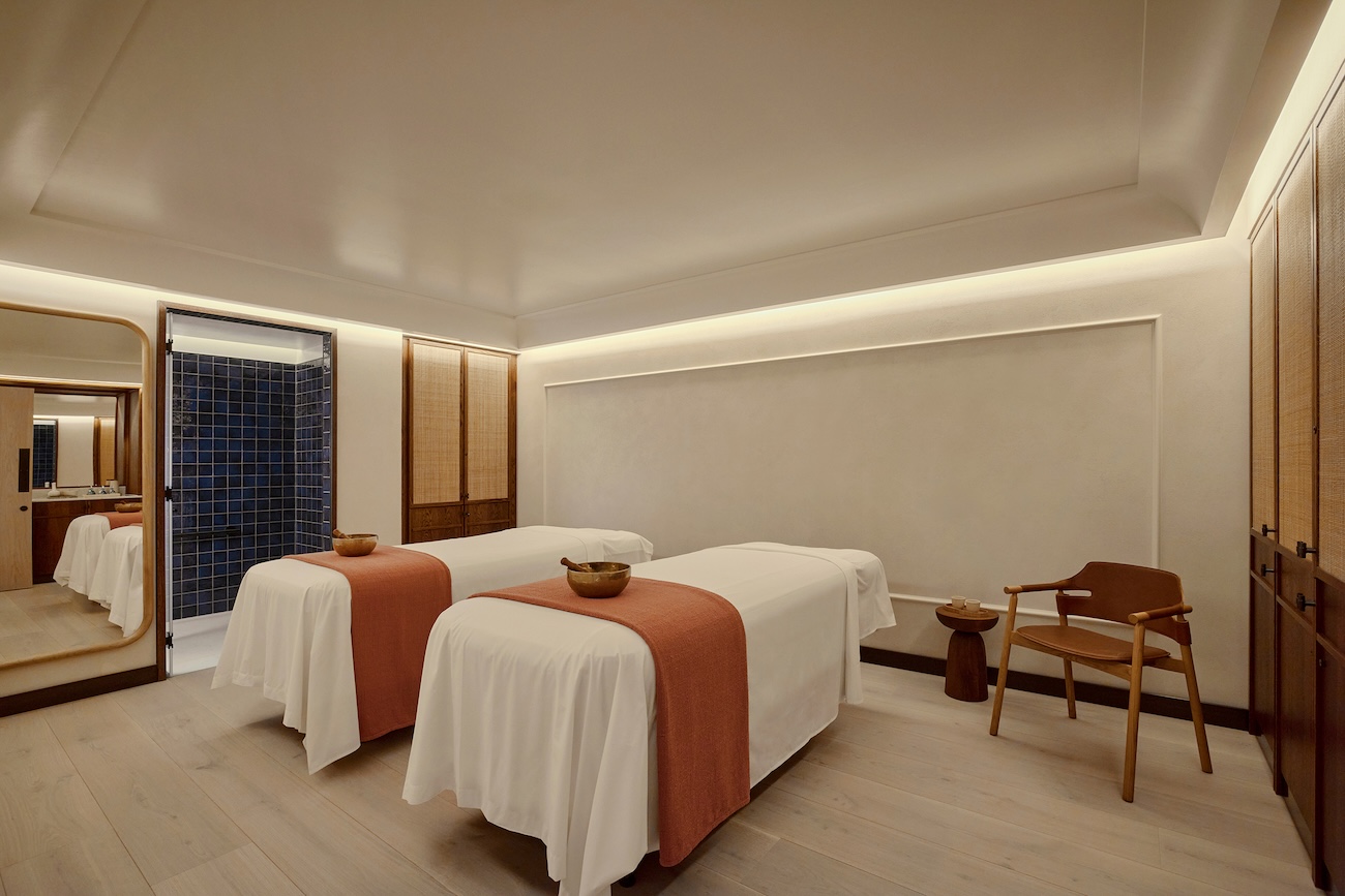 Double Treatment Room in a spa