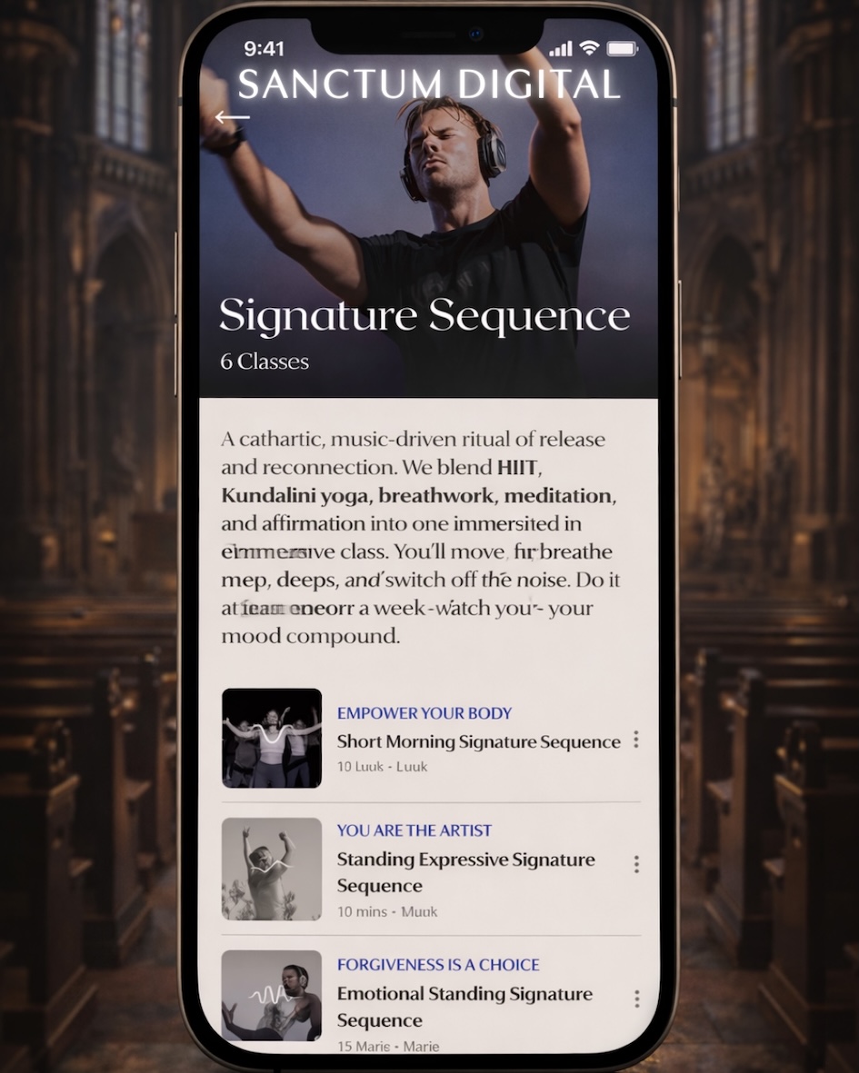 screenshot of a phone app