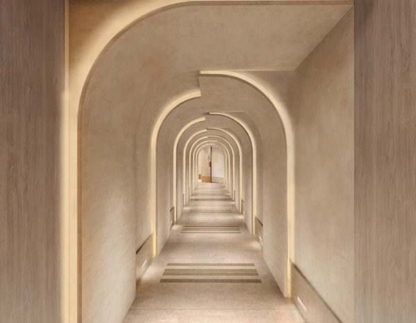 Waldorf Astoria London-Admiralty Arch Spa Arrival Corridor