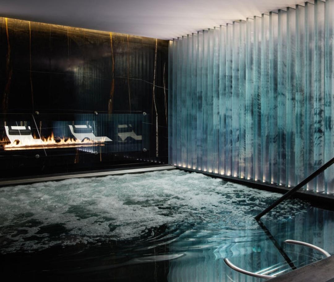 Vitality pool in a spa