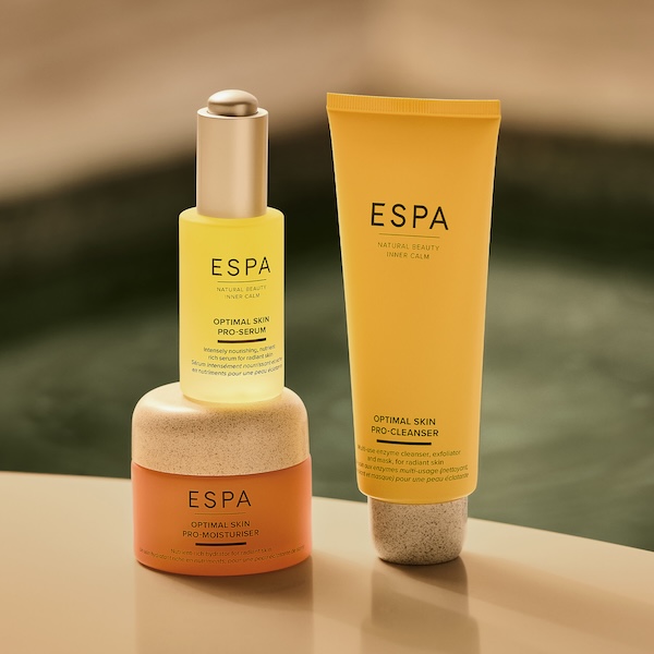 image of skincare brand ESPA and its hero products