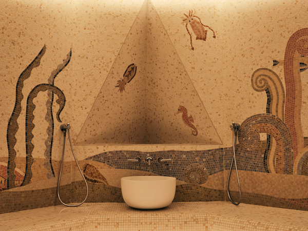 Traditional hammam aboard Four Seasons 1