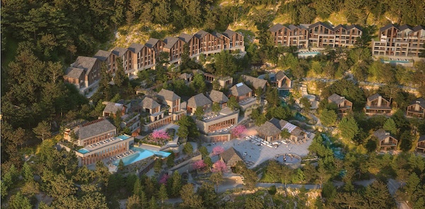 Image of a luxury mountain retreat to open as a Fivelements resort in Montenegro