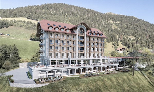 Mountainside luxury hotel that will open as a wellness retreat