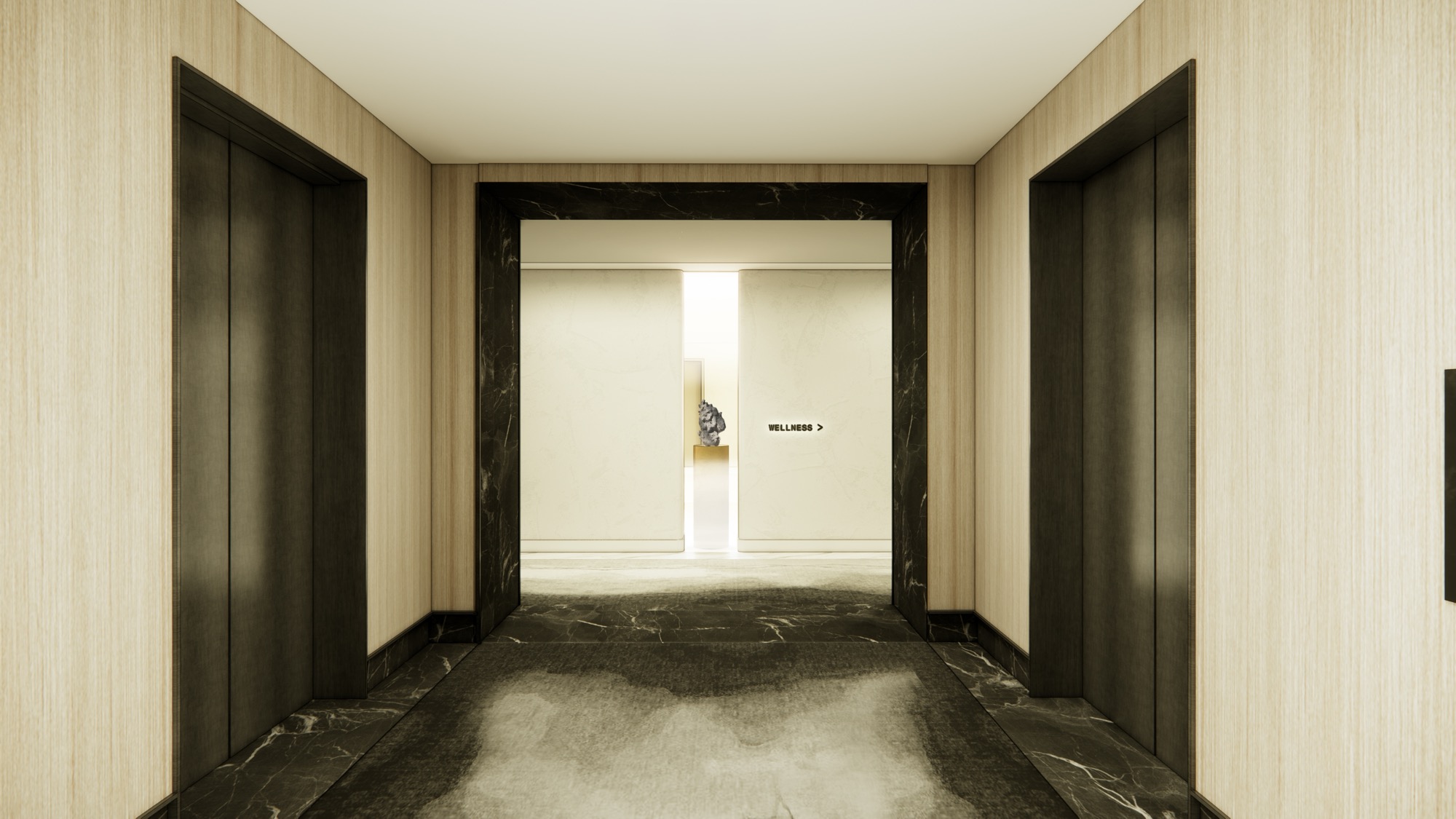 entrance to a studio in a recovery wellness centre