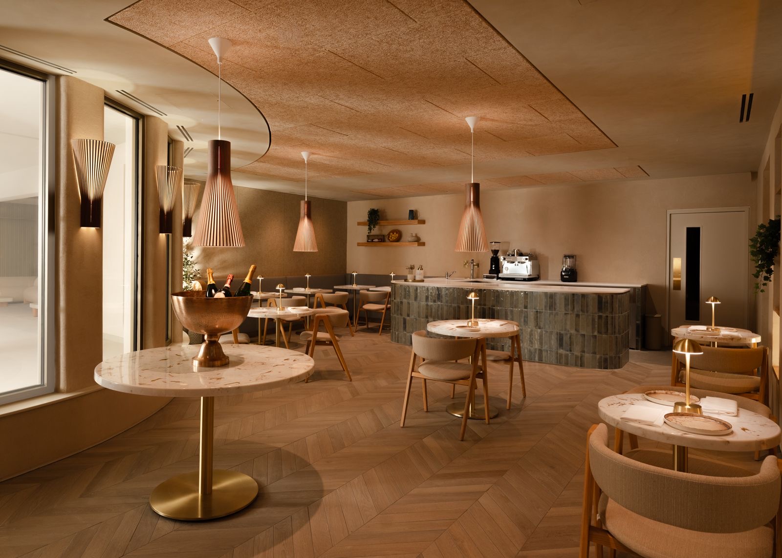 Atera Bathouse & Spa cafe
